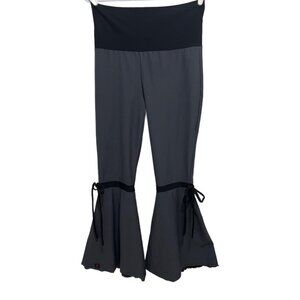 0940 NiaWear Eco Friendly Sustainable Fabric Sheered Flare Pants